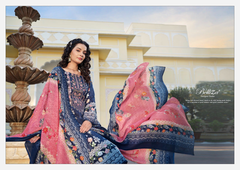 Belliza Designer Studio Naira Vol 34 Pure Cotton Digital Print Exclusive Wear Salwar Suit