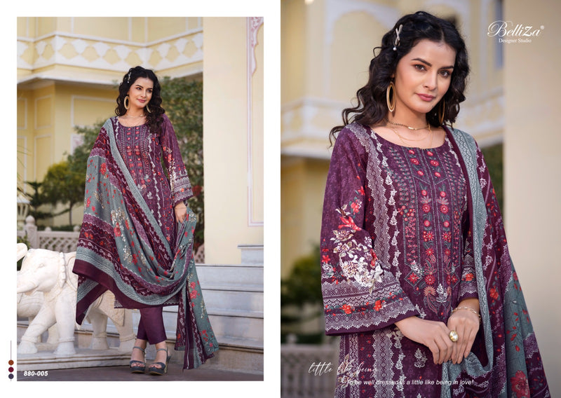 Belliza Designer Studio Naira Vol 34 Pure Cotton Digital Print Exclusive Wear Salwar Suit