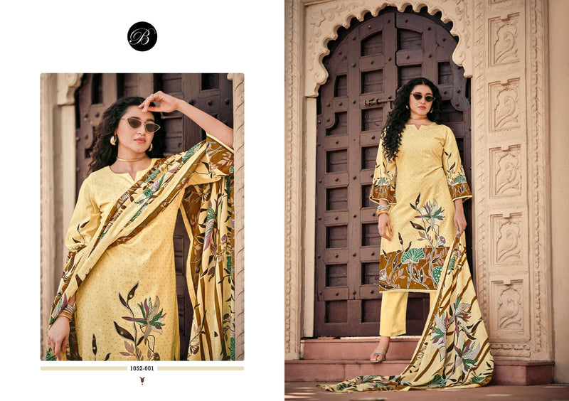 Belliza Designer Studio Raazi Pure Cotton Handwork Salwar Suit