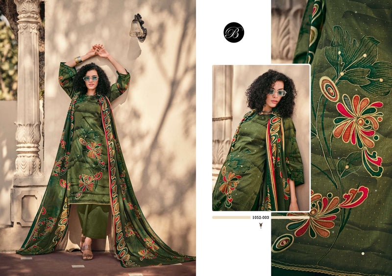 Belliza Designer Studio Raazi Pure Cotton Handwork Salwar Suit