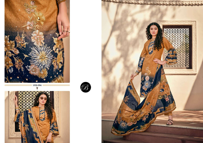 Belliza Designer Studio Raazi Pure Cotton Handwork Salwar Suit