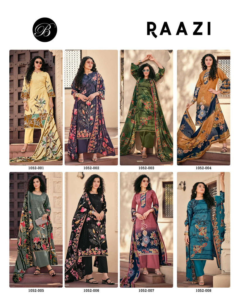 Belliza Designer Studio Raazi Pure Cotton Handwork Salwar Suit