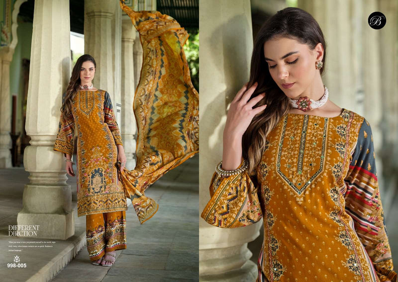 Belliza Designer Studio Shaheen Pure Viscose Digital Print Handwork Salwar Suit