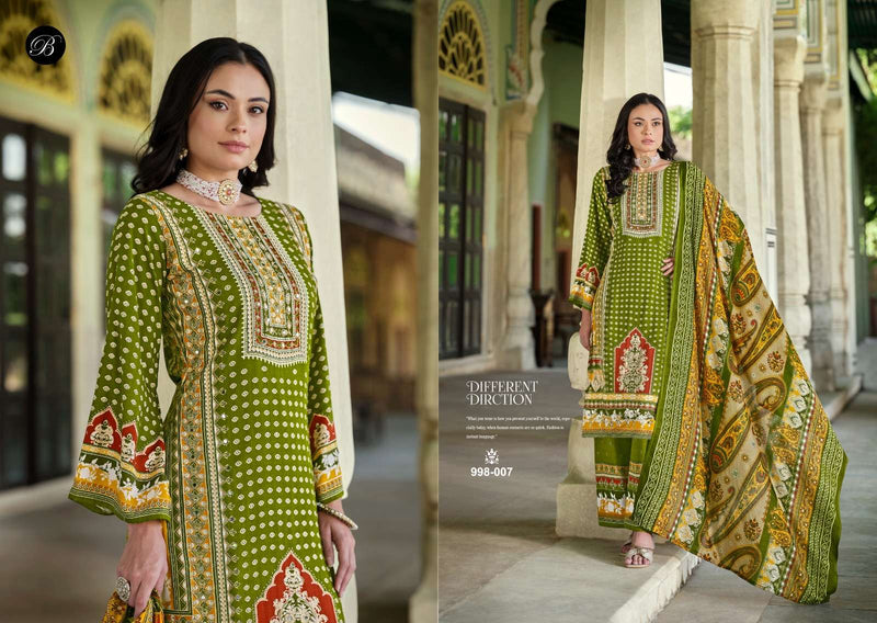 Belliza Designer Studio Shaheen Pure Viscose Digital Print Handwork Salwar Suit