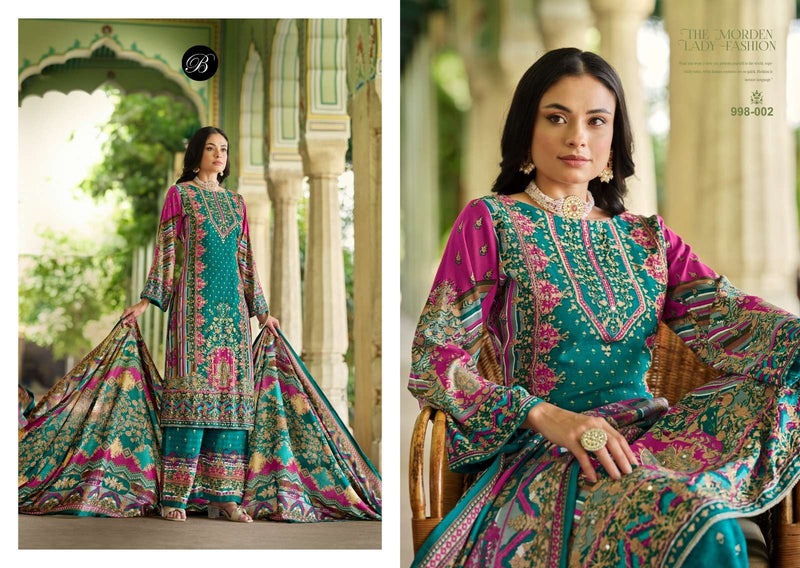 Belliza Designer Studio Shaheen Pure Viscose Digital Print Handwork Salwar Suit