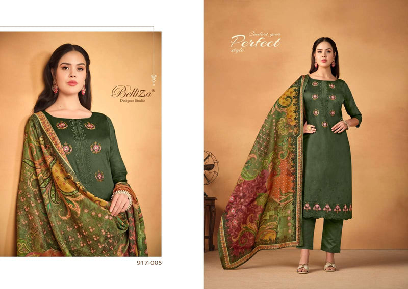 Belliza Designer Studio jashn E ishq Vol 8 Jam Cotton  With Designer Heavy Embroidery Work  Salwar Kameez