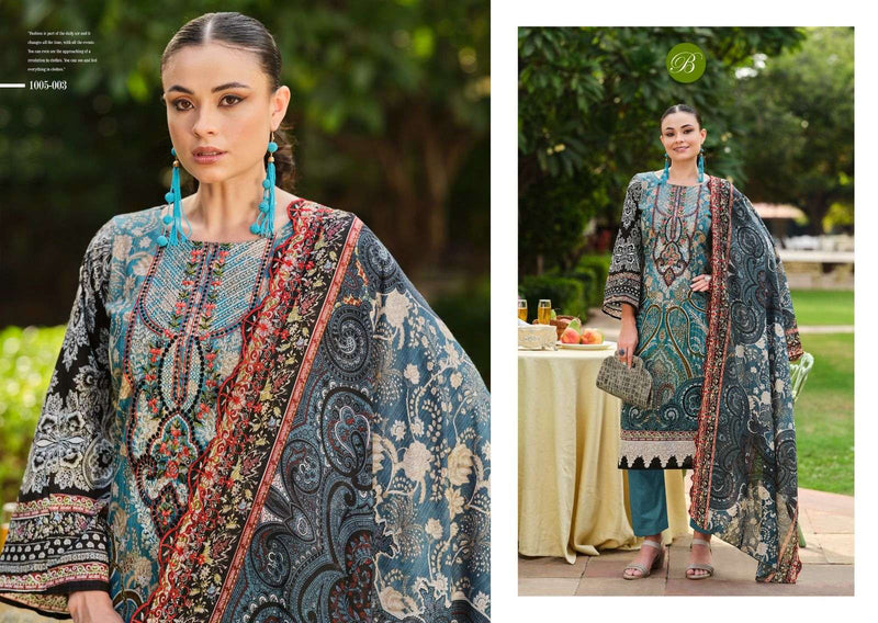 Belliza Designer Studio Guzarish Vol 17 Pure Cotton Digital Print Salwar Suit