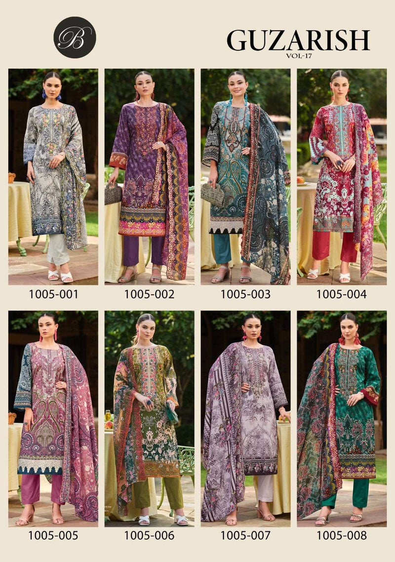 Belliza Designer Studio Guzarish Vol 17 Pure Cotton Digital Print Salwar Suit