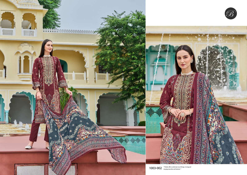 Belliza Designer Studio Naira Vol 81 Pure Cotton Digital Printed Exclusive Salwar Kameez