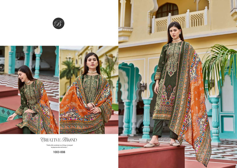 Belliza Designer Studio Naira Vol 81 Pure Cotton Digital Printed Exclusive Salwar Kameez