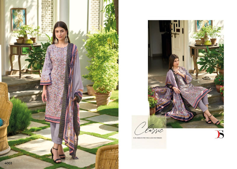Deepsy Suits Bin Saeed Lawn Collection Vol 4 Cotton Embroidery Designer Salwar Kameez