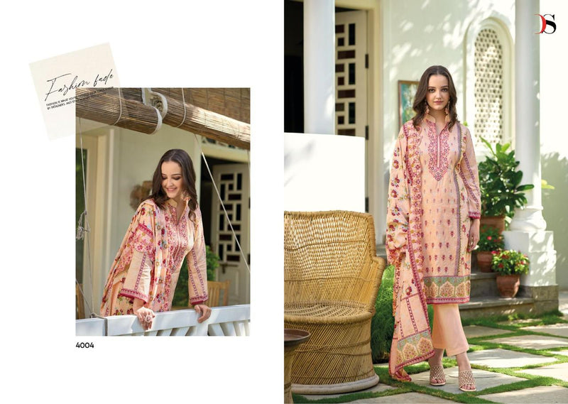 Deepsy Suits Bin Saeed Lawn Collection Vol 4 Cotton Embroidery Designer Salwar Kameez