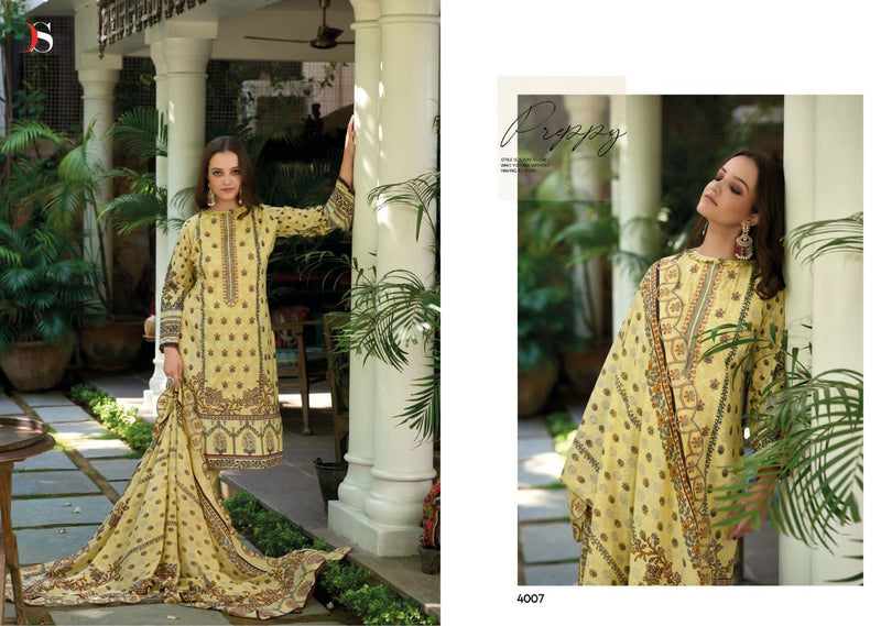 Deepsy Suits Bin Saeed Lawn Collection Vol 4 Cotton Embroidery Designer Salwar Kameez