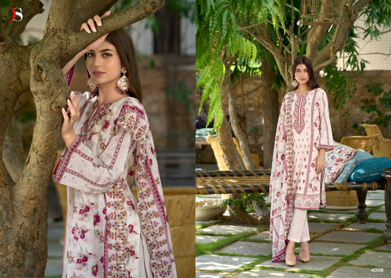 Deepsy Suits Bin Saeed Lawn Collection Vol 4 Cotton Embroidery Designer Salwar Kameez