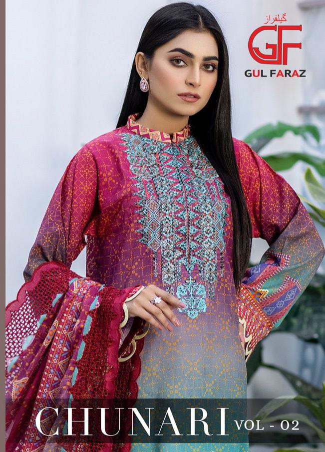 Tanishk Fashion Chunari Vol 2 Jam Cotton Digital Print With Embroidery Work Suits