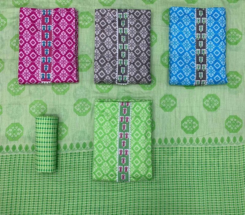 Mf Cotton King Cambric Cotton Printed Salwar Suits