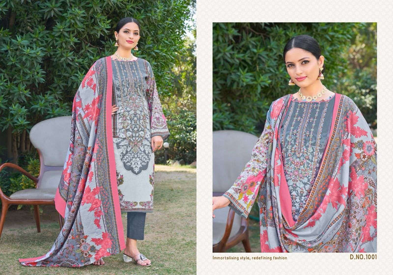 Chaan Taari Naira Pakistani Suit Cotton Digital Prints With Exclusive Heavy Self Embroidery Salwar Suit