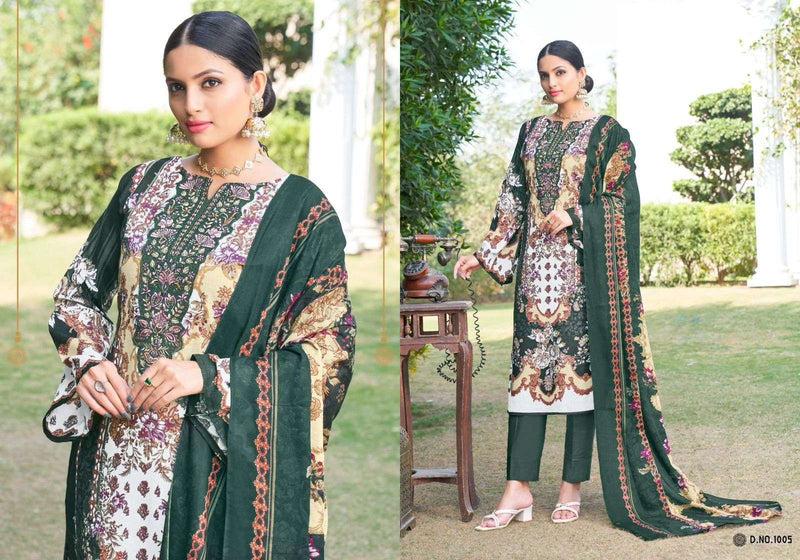 Chaan Taari Naira Pakistani Suit Cotton Digital Prints With Exclusive Heavy Self Embroidery Salwar Suit