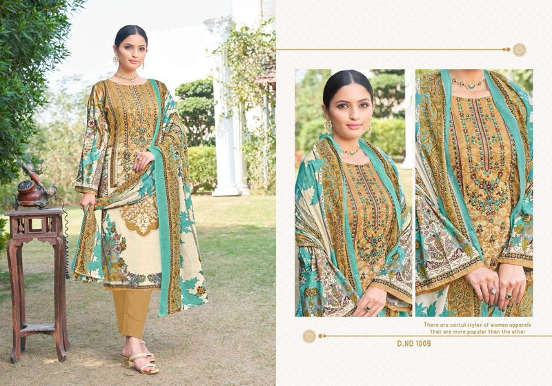 Chaan Taari Naira Pakistani Suit Cotton Digital Prints With Exclusive Heavy Self Embroidery Salwar Suit