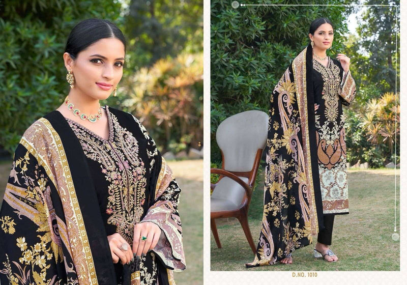Chaan Taari Naira Pakistani Suit Cotton Digital Prints With Exclusive Heavy Self Embroidery Salwar Suit