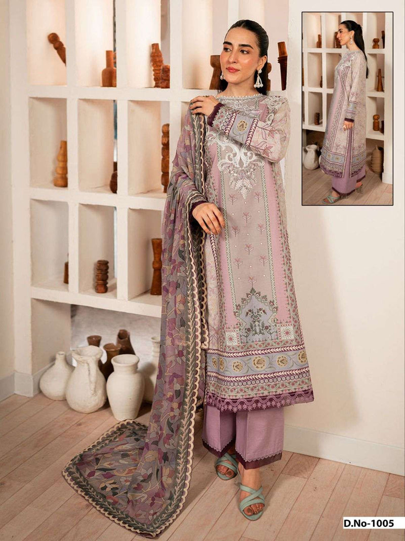 Coco Anaya B Vol 1 Heavy Cotton Karachi Printed Casual Wear Salwar Suit