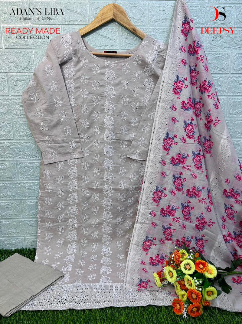 Deepsy Suits Adans Libas Chikankari 23 Nx Ready Made Collection Salwar Kameez