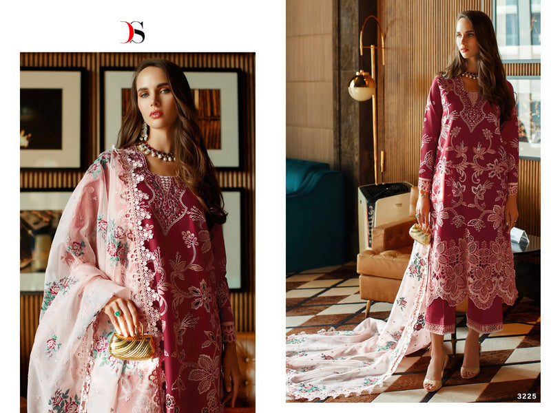 Deepsy Suits Mushq Luxury Lawn 23 Vol 2 Cambric Cotton Embroidery Designer Fancy Suits