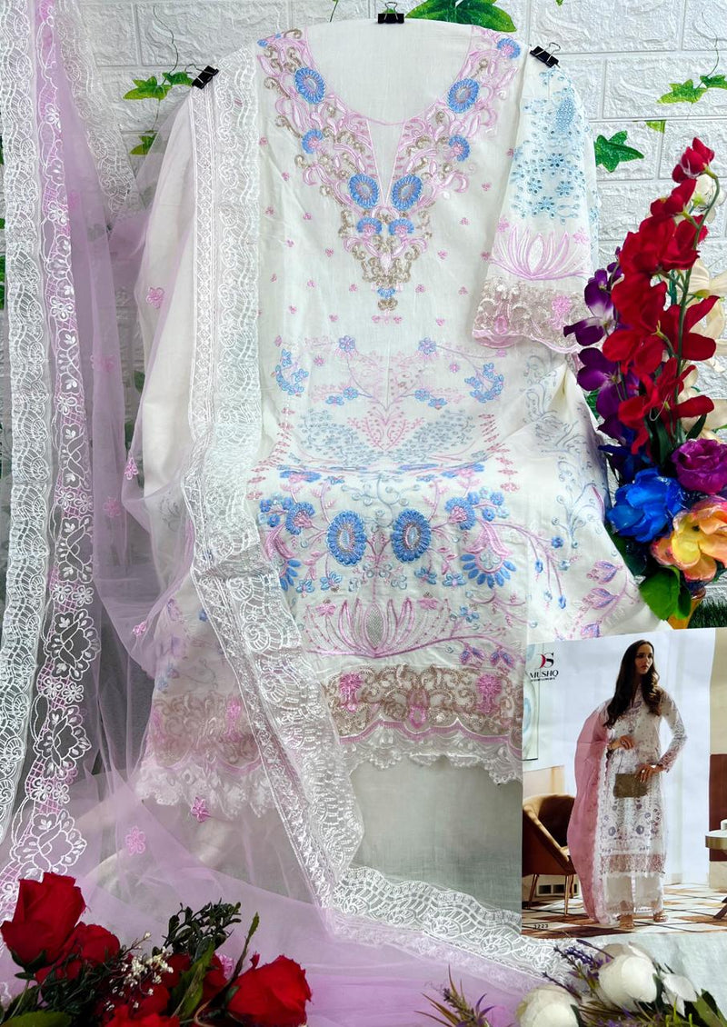 Deepsy Suits Mushq Luxury Lawn 23 Vol 2 Cambric Cotton Embroidery Designer Fancy Suits