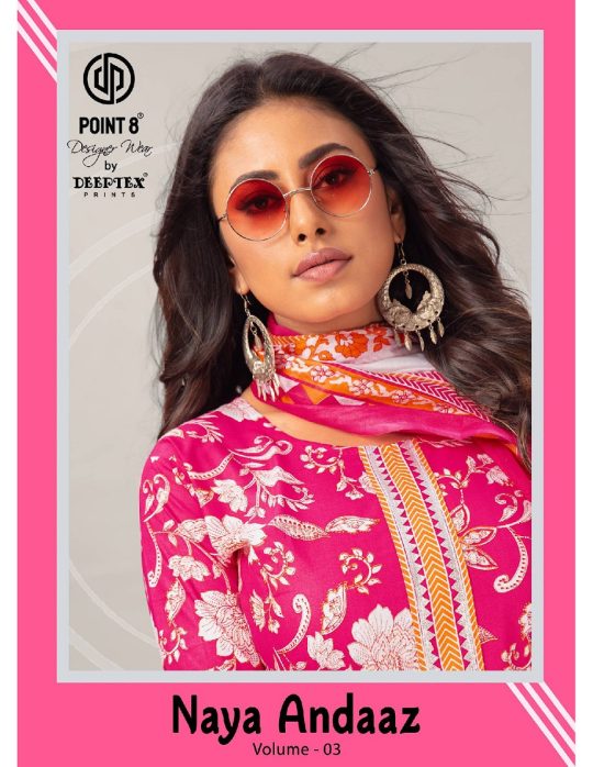 Deeptex Prints Naya Andaaz Vol 3 Cotton Printed Fancy Kurti Combo