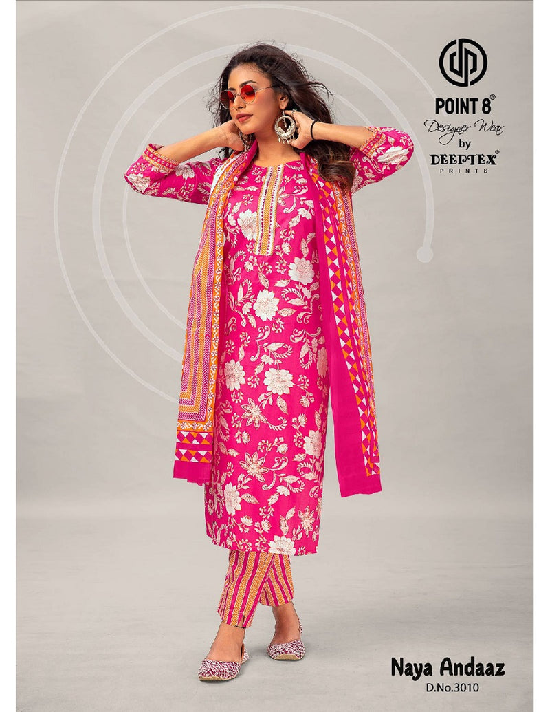 Deeptex Prints Naya Andaaz Vol 3 Cotton Printed Fancy Kurti Combo