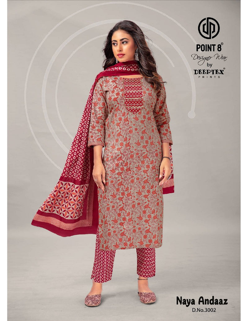 Deeptex Prints Naya Andaaz Vol 3 Cotton Printed Fancy Kurti Combo