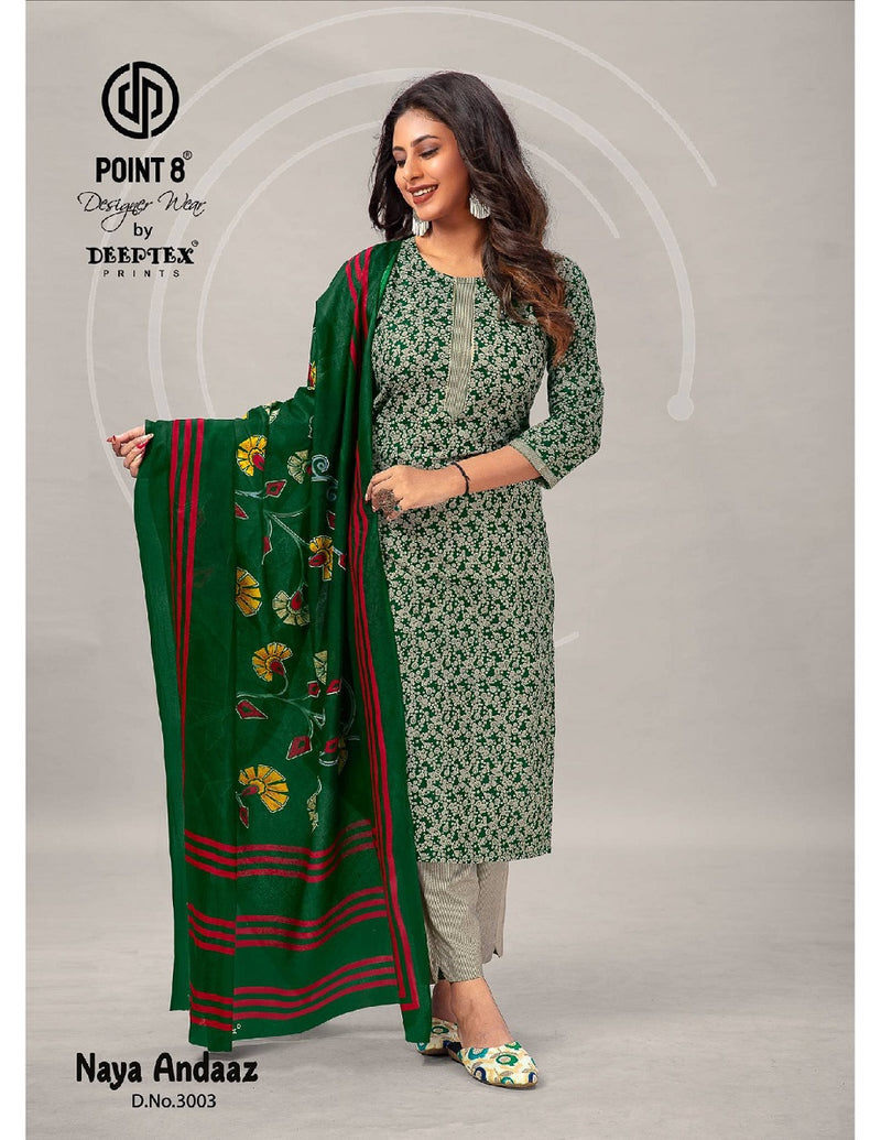 Deeptex Prints Naya Andaaz Vol 3 Cotton Printed Fancy Kurti Combo