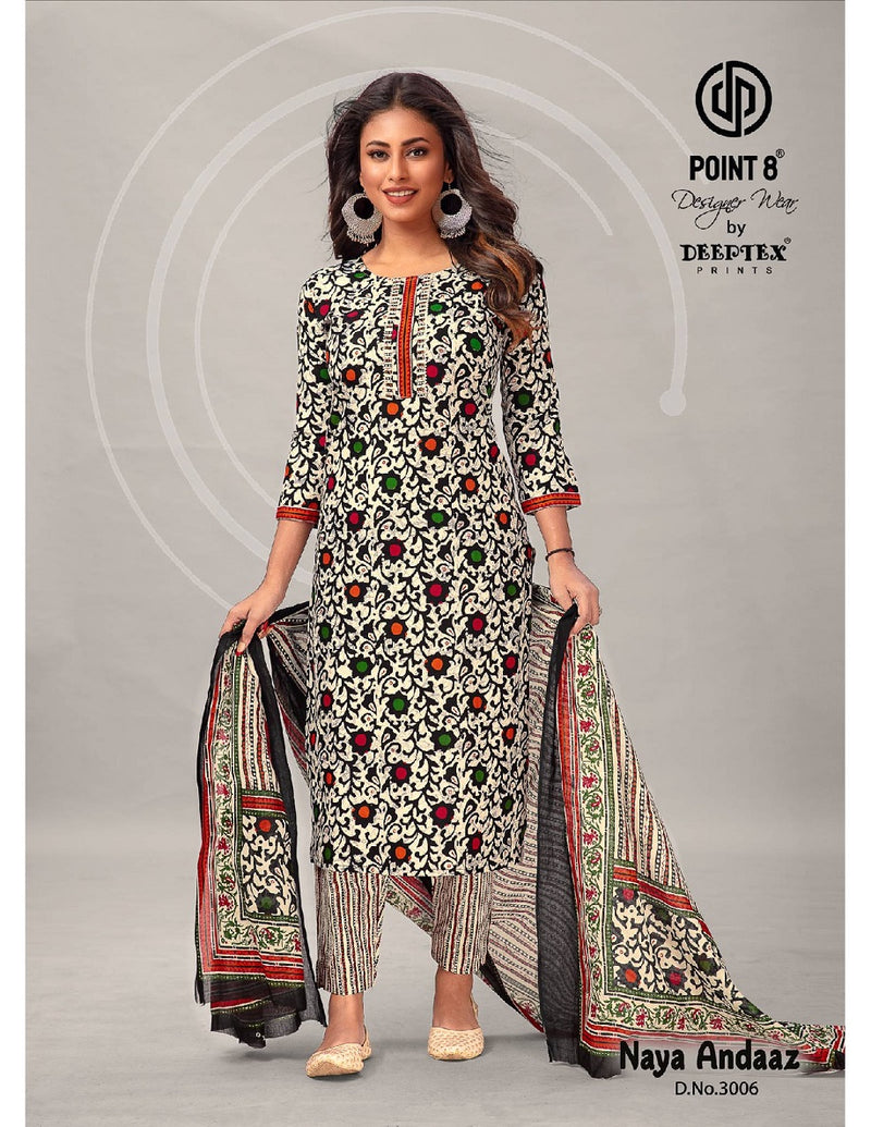 Deeptex Prints Naya Andaaz Vol 3 Cotton Printed Fancy Kurti Combo