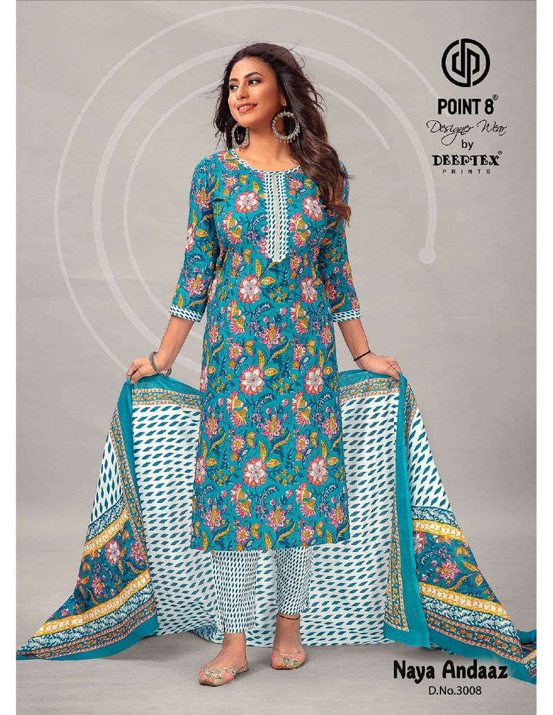 Deeptex Prints Naya Andaaz Vol 3 Cotton Printed Fancy Kurti Combo