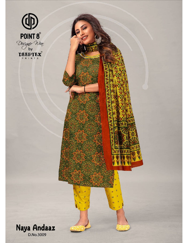 Deeptex Prints Naya Andaaz Vol 3 Cotton Printed Fancy Kurti Combo