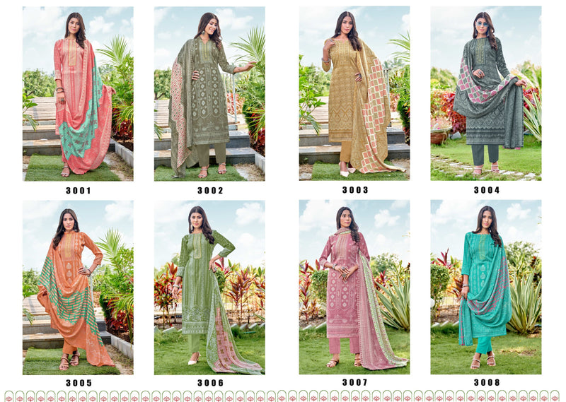 Roli Moli Creation Dilara Pashmina With Swarovski Diamond Work Suit Collection