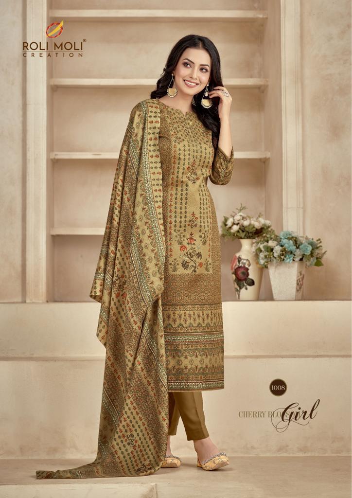Roli Moli Creation Dilara Pashmina Daimond Work Fancy Suit Collection