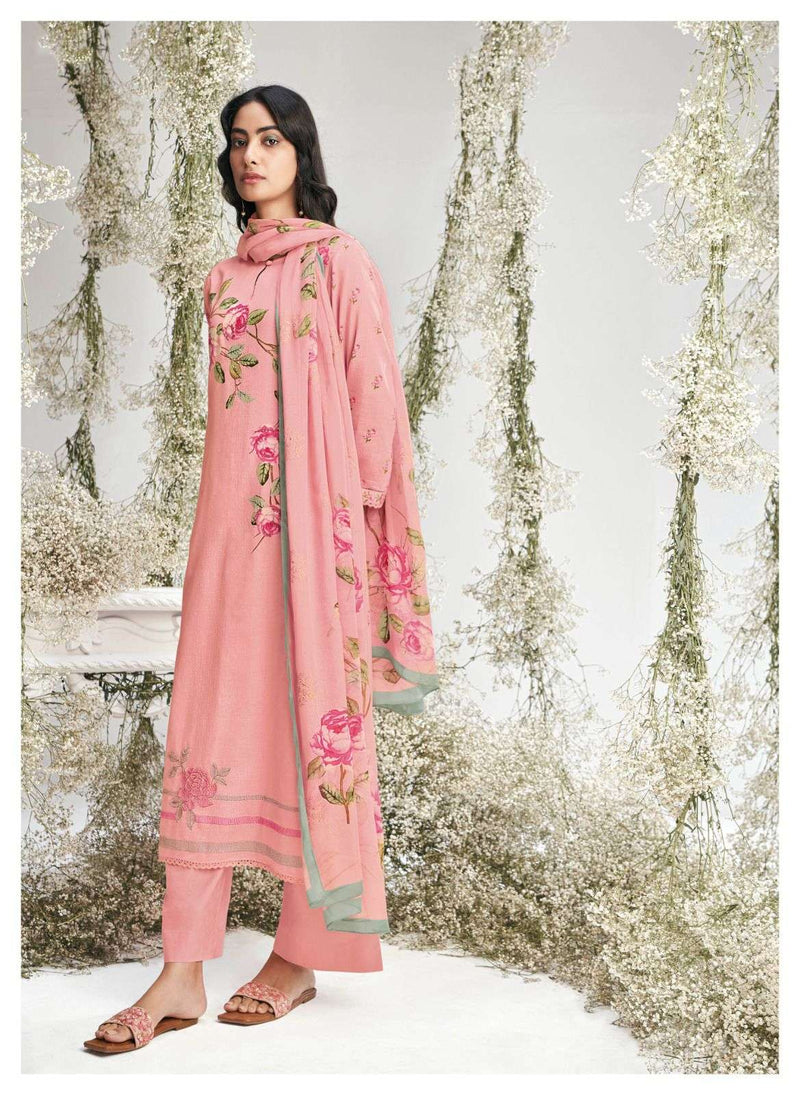 Ganga Dione Cotton Printed With Embroidery Salwar Suits