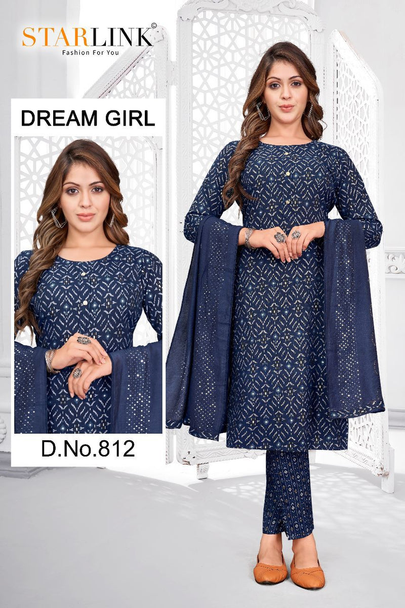Starlink Dream Girl Fancy Printed Casual Wear Kurtis