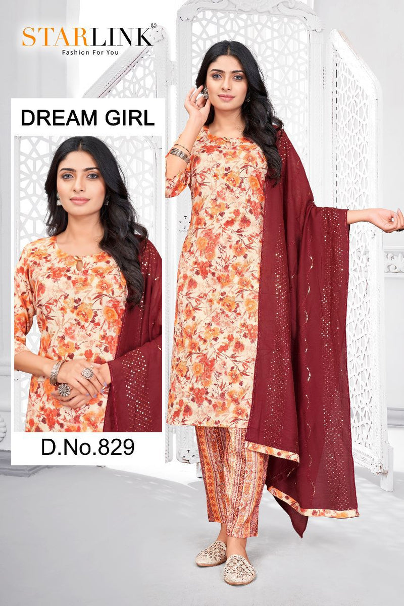 Starlink Dream Girl Fancy Printed Casual Wear Kurtis