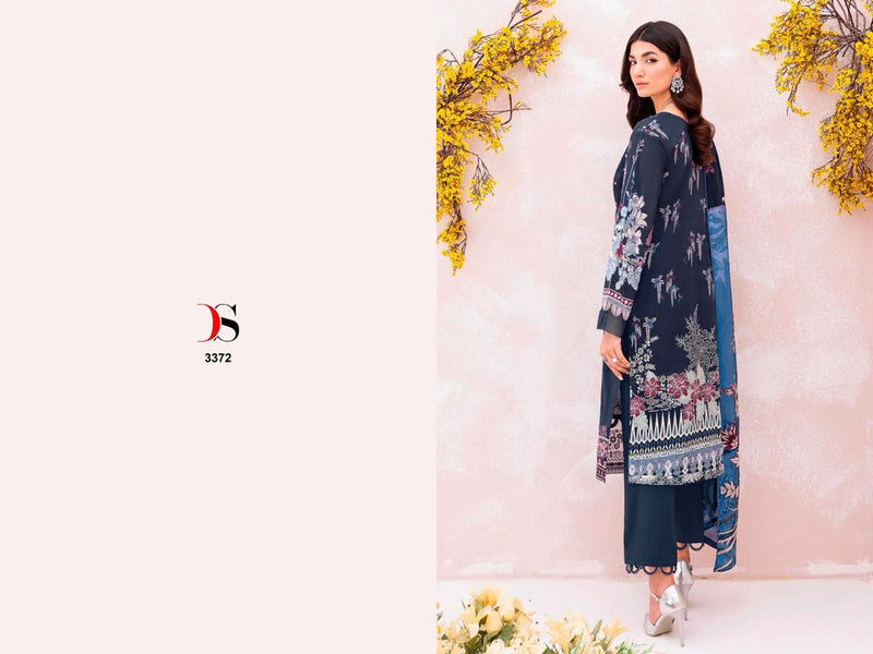 Deepsy Suit Cheveron Lawn 10 Pure Cotton Self Embroidered Salwar Suit