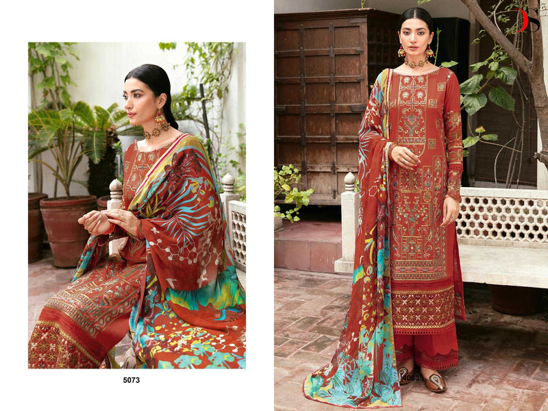 Deepsy Suit Cheveron Vol 12 Rayon Self Embrodiered Work Pakistani Suit