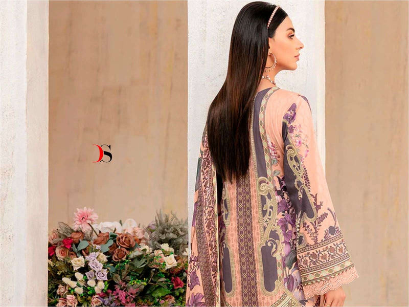 Deepsy Suit Cheveron Vol 7 Nx Pure Cotton Heavy Self Embroidery Work Salwar Suit