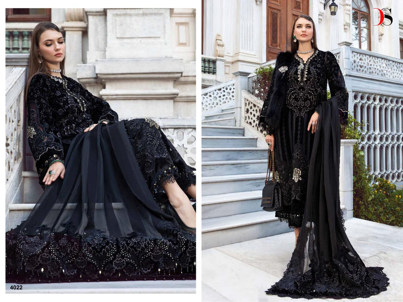 Deepsy Suit Mariab Embroidered 24-2 Rayon Cotton Self Embroidered Pakistani Suit
