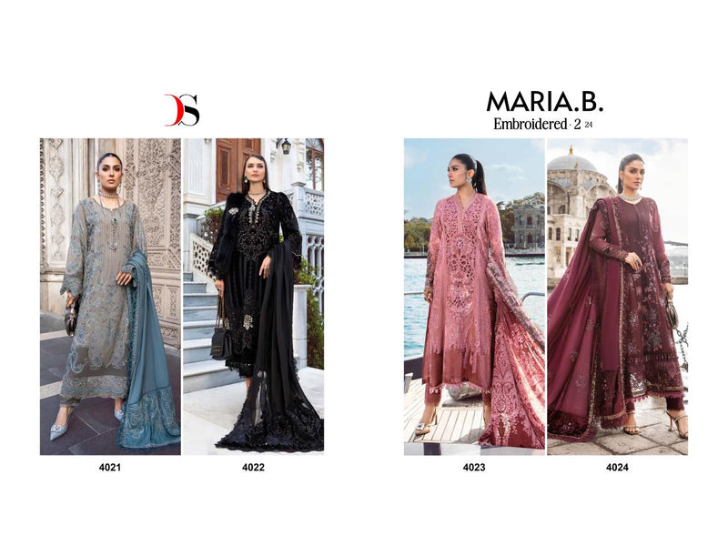 Deepsy Suit Mariab Embroidered 24-2 Rayon Cotton Self Embroidered Pakistani Suit