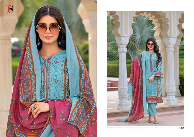 Deepsy Suit Meher Vol 4 CottoDeepsyn With Heavy Self Embroidery Exclusive Wear Suit