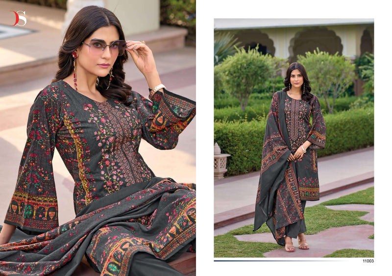 Deepsy Suit Meher Vol 4 CottoDeepsyn With Heavy Self Embroidery Exclusive Wear Suit