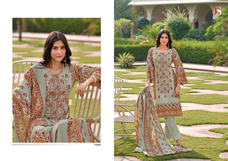 Deepsy Suit Meher Vol 4 CottoDeepsyn With Heavy Self Embroidery Exclusive Wear Suit