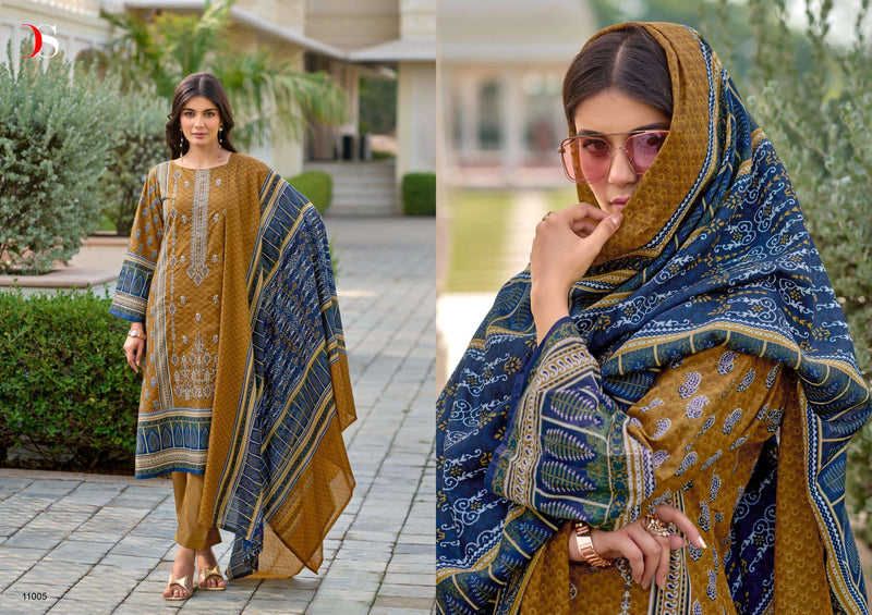 Deepsy Suit Meher Vol 4 CottoDeepsyn With Heavy Self Embroidery Exclusive Wear Suit