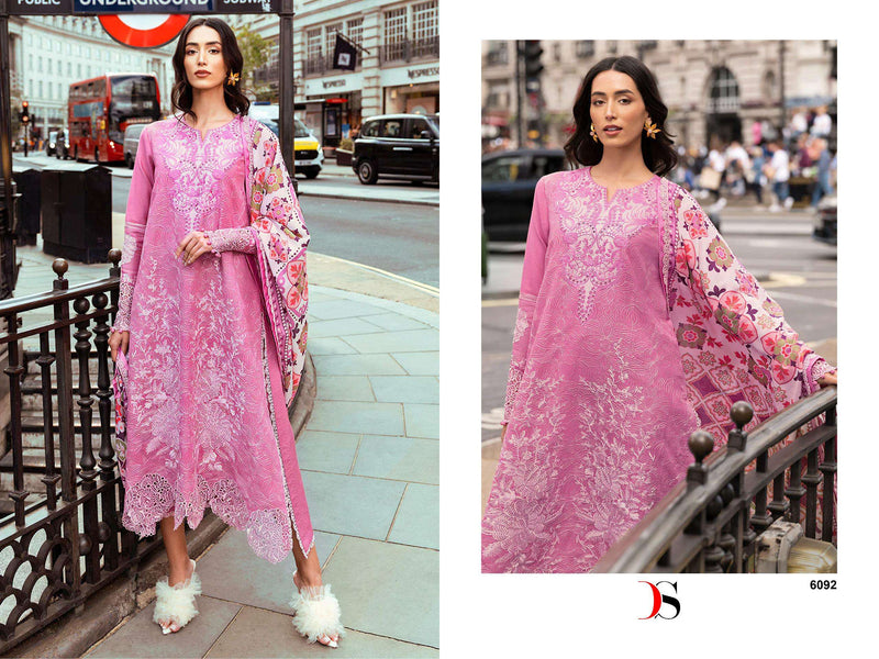 Deepsy Suit Mush Q Vol 3 Cotton Heavy Self Embroidery Digital Printed Salwar Suit